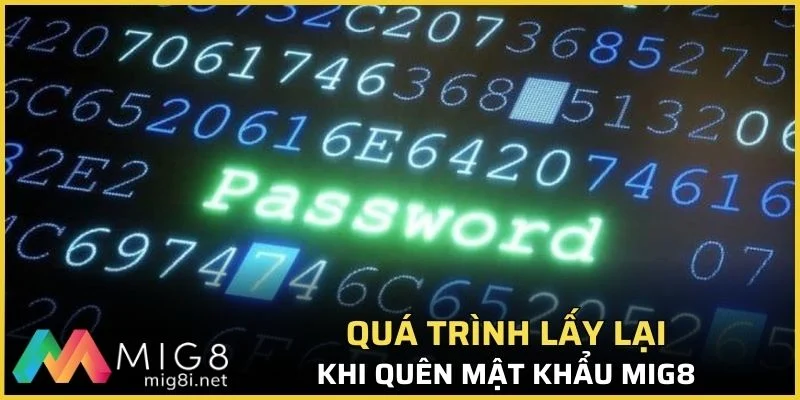 Quá trình lấy lại khi quên mật khẩu Mig8